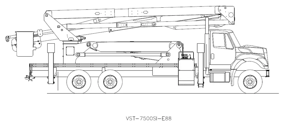 Versalift VST-7500SI-E88 ELEVATOR thumbnail 2
