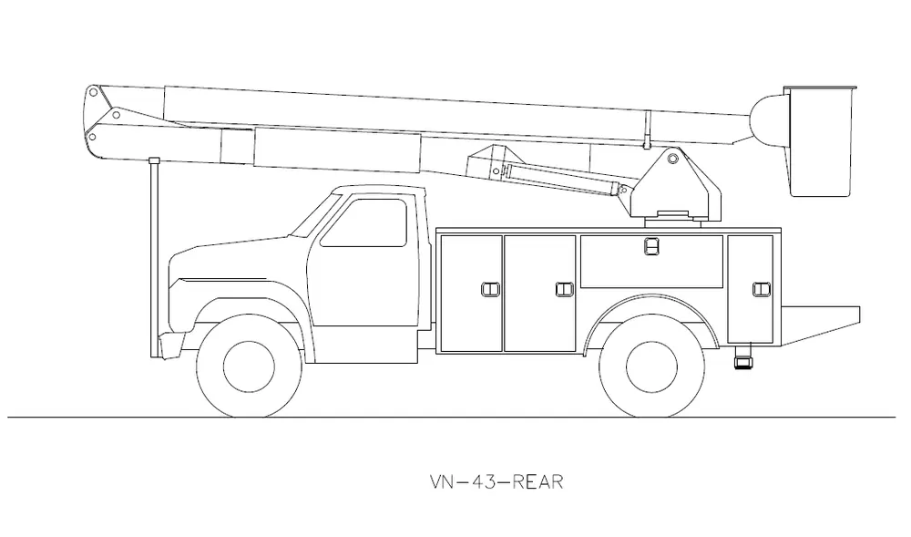 Versalift VN-43-I-REAR