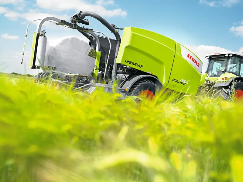 Claas Rollant 454 RC Uniwrap