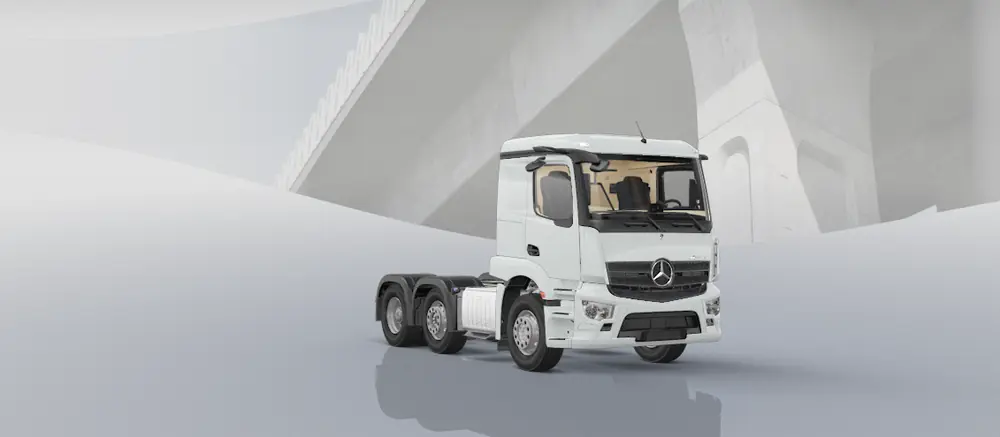 Mercedes-Benz Actros 2543 LS 6x2 thumbnail 4
