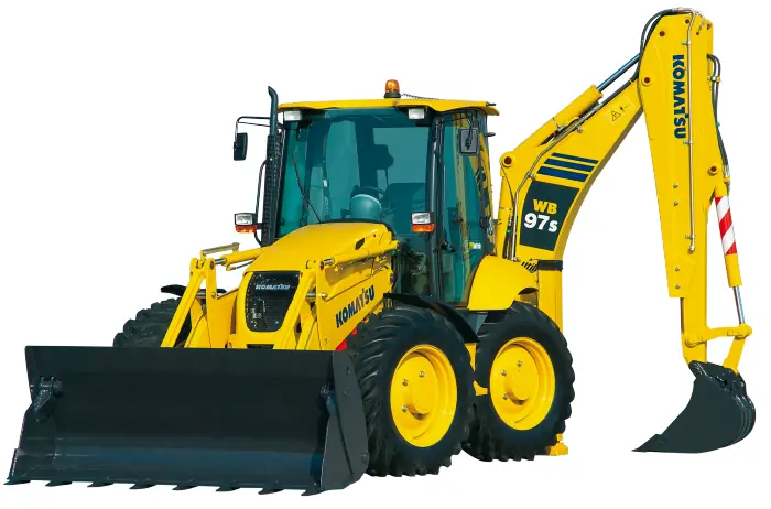 Komatsu WB97S-5E0 thumbnail 3