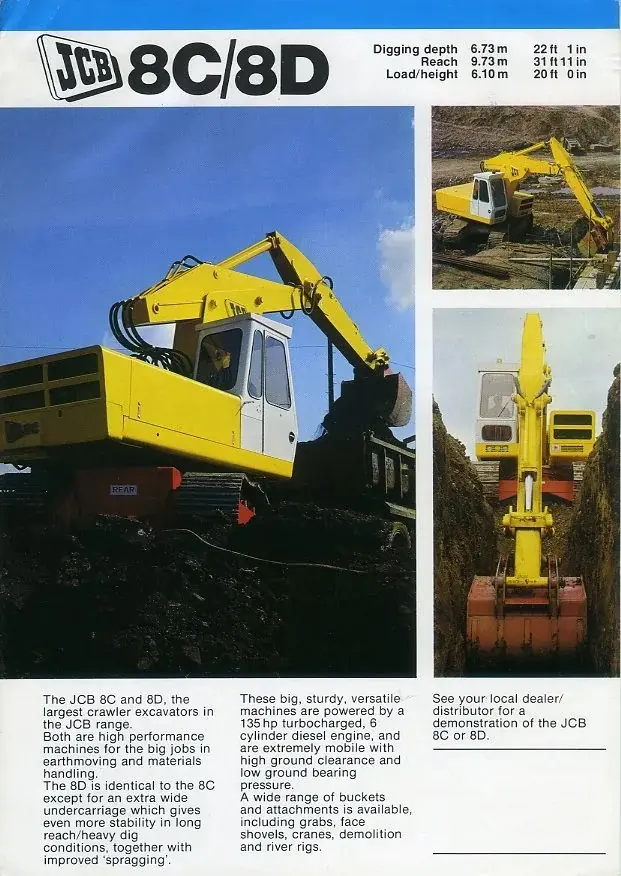 JCB 8D