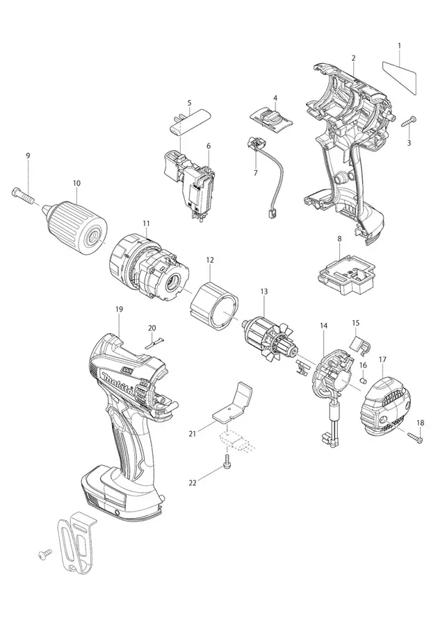 Makita BDF446