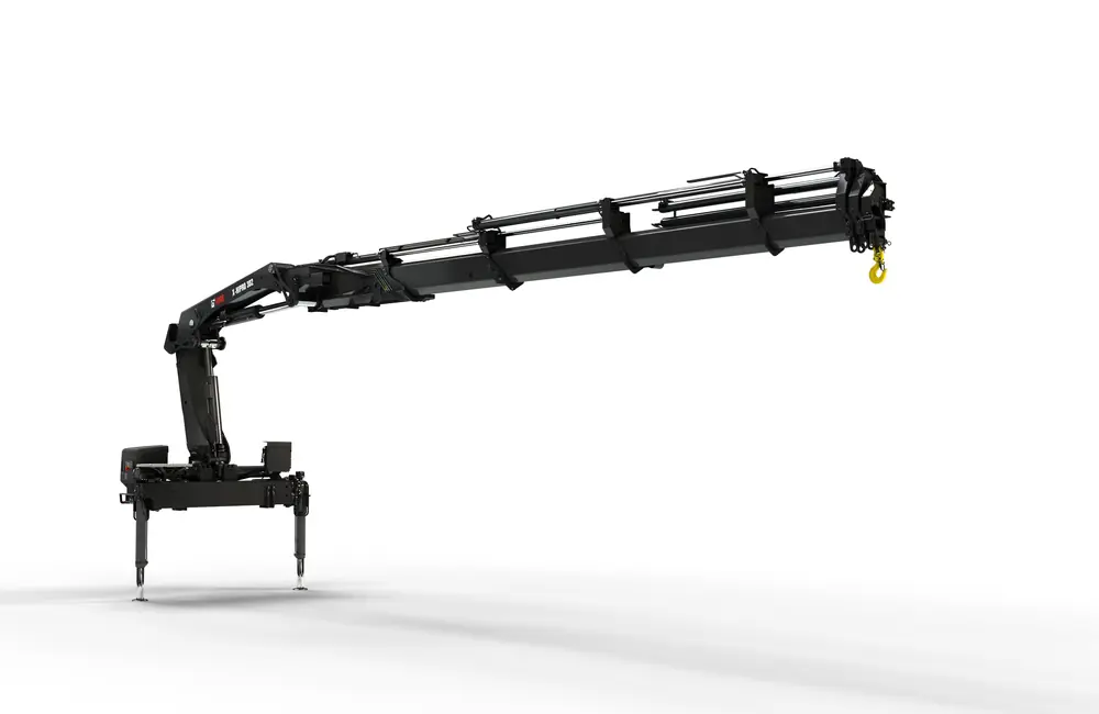 Hiab X-HiPro 302 E-6 Jib 45 X-3