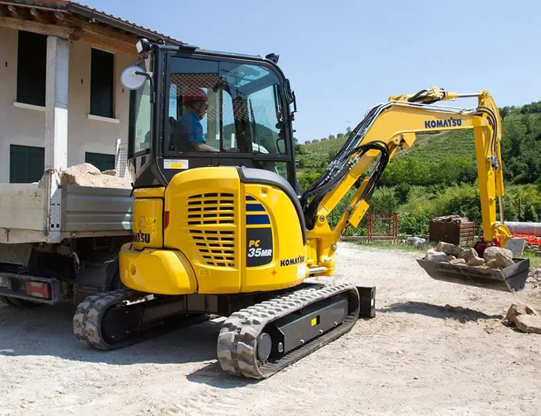 Komatsu PC35MR-5 thumbnail 4