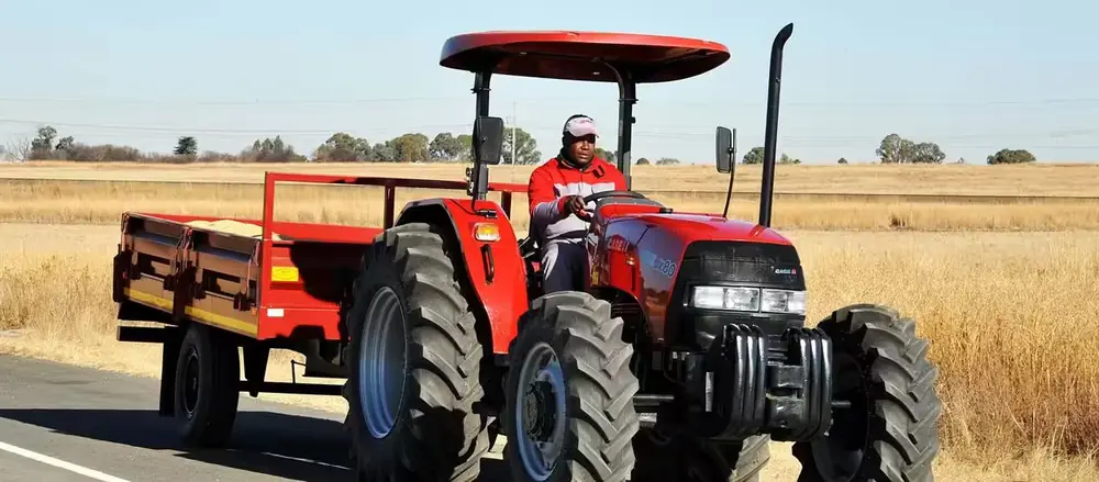 Case IH JX 80 Staddle