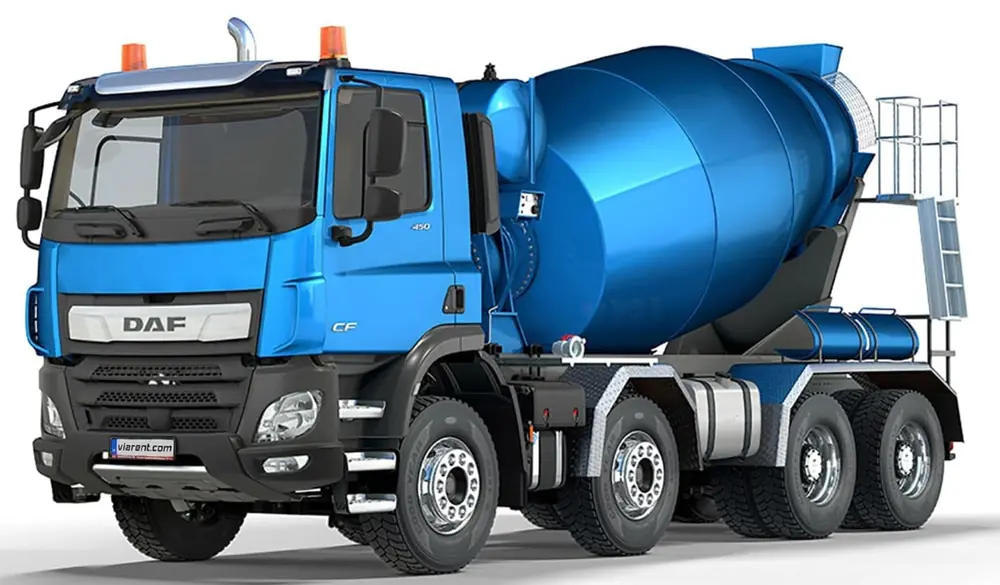 DAF CF 370 FAD Mixer Construction