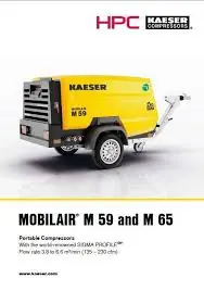 Kaeser Mobilair M 65/7 bar