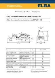 Elba EBP 5018 D