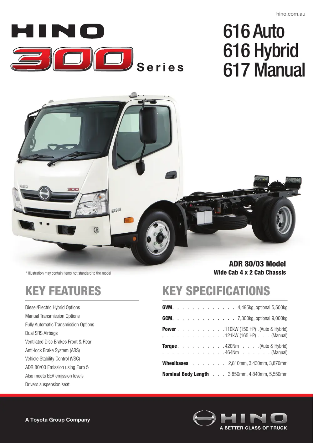 Hino 300 616 4x2