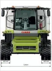 Claas Lexion 670 TerraTrac