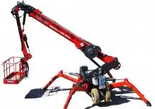 Bobcat Platform Basket Wheeled Articulating Boom Lifts
