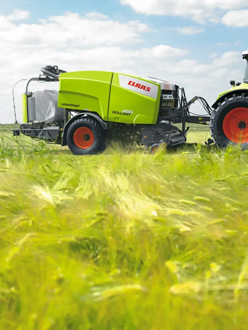 Claas Rollant 455 RC Uniwrap