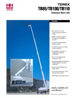 Terex Aerials TB 85