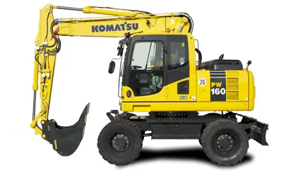 Komatsu PW160-8 thumbnail 3