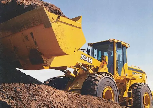 John Deere Construction 744 H