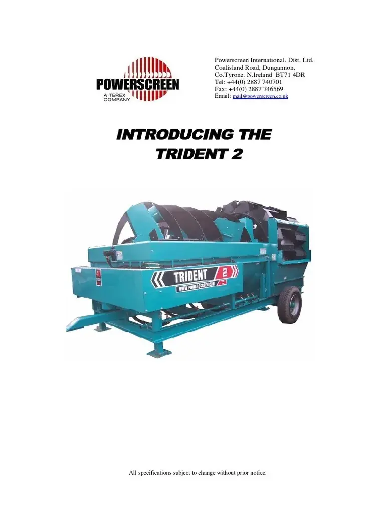 Powerscreen PS Trident 2
