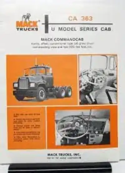 Mack U-600T CA363 ET673E 4x2