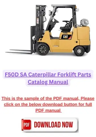 Caterpillar F 50 D SA