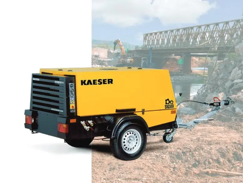 Kaeser Mobilair M 52 G 8,5 kVA