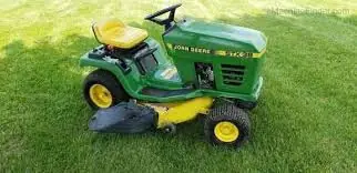 John Deere STX38 Yellow Deck