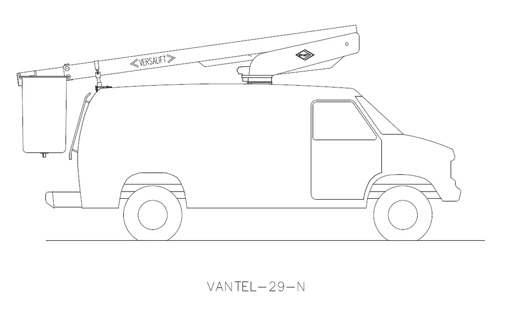Versalift VANTEL-29-NE