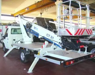 tcm CT 21 Tcm Truck Mounted Telescopic Boom Lifts (2007 - 2008)