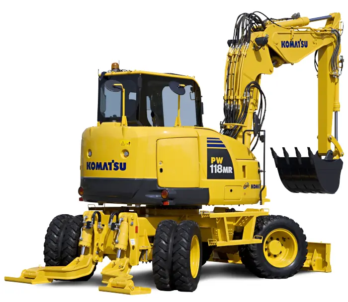 Komatsu PW118MR-8 thumbnail 2