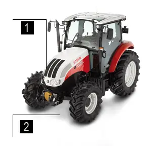 Steyr 9095 MT Profi