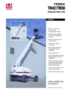 Terex Aerials TB 50