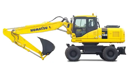 Komatsu PW180-7E0 thumbnail 3