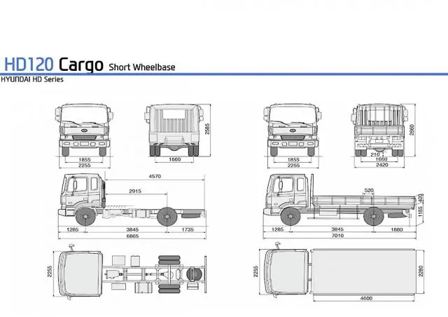 Hyundai Commercial Vehicles HD 120 4x2 D6GA2B