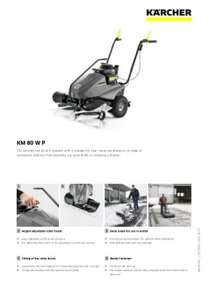 Kärcher KM 80 W P