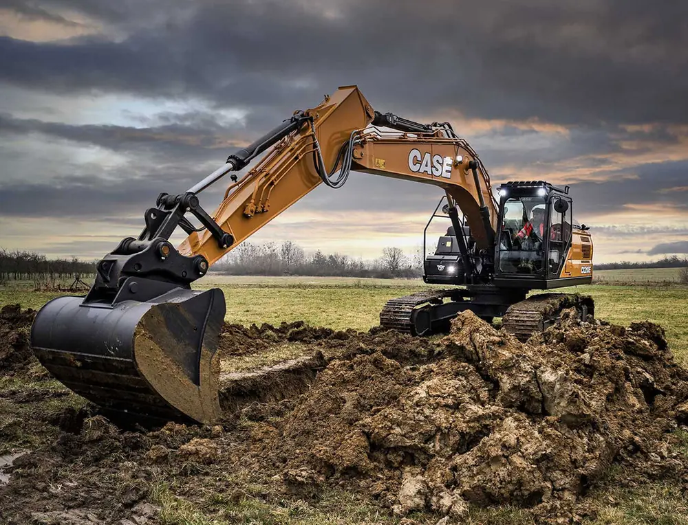 Case CX210E