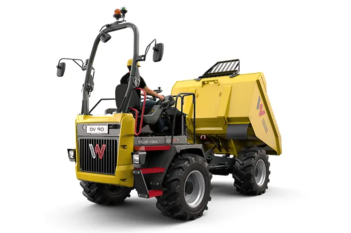 Wacker Neuson DV90 dual view