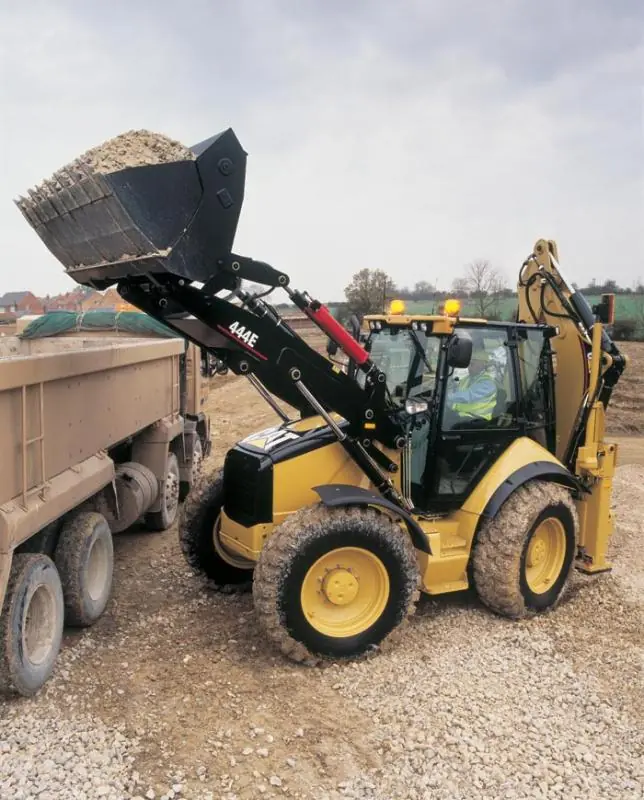 Caterpillar 444E 4x4 thumbnail 3