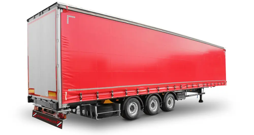 Schwarzmüller 3-axle large-scale sliding tarpaulin platform semitrailer