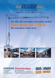 Euro-Kran Stiefel VST 187.7