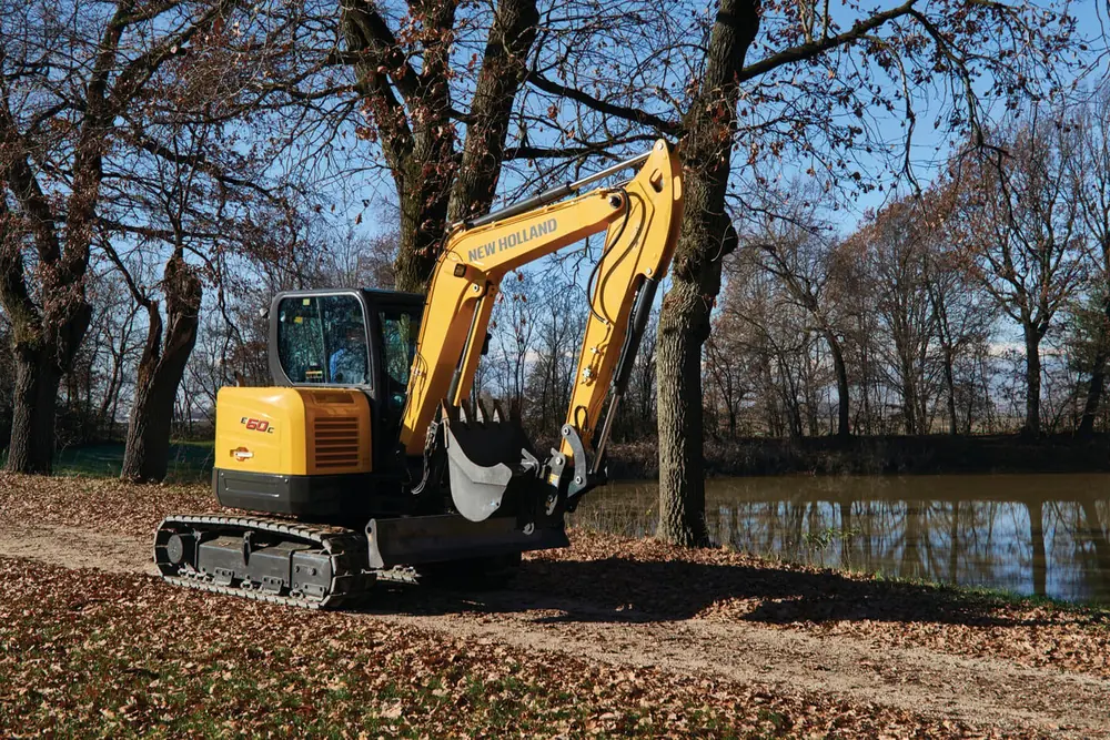 New Holland E60C thumbnail 2