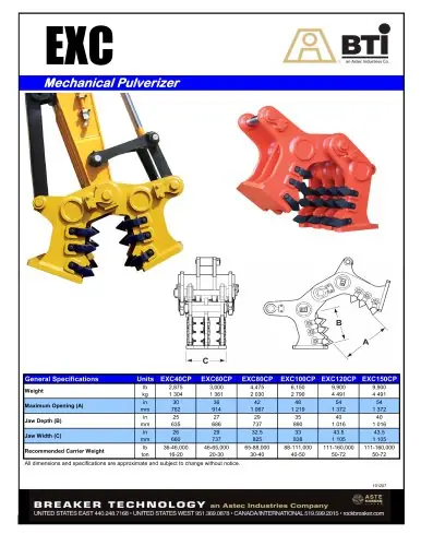 BTi EXC 150 CP