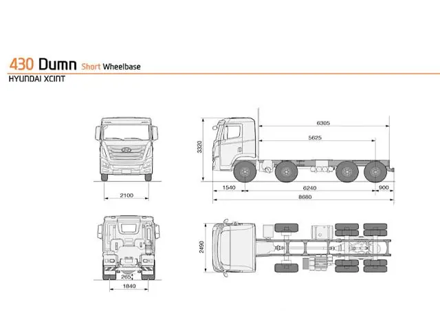 Hyundai Commercial Vehicles H380.430 D6HB3H