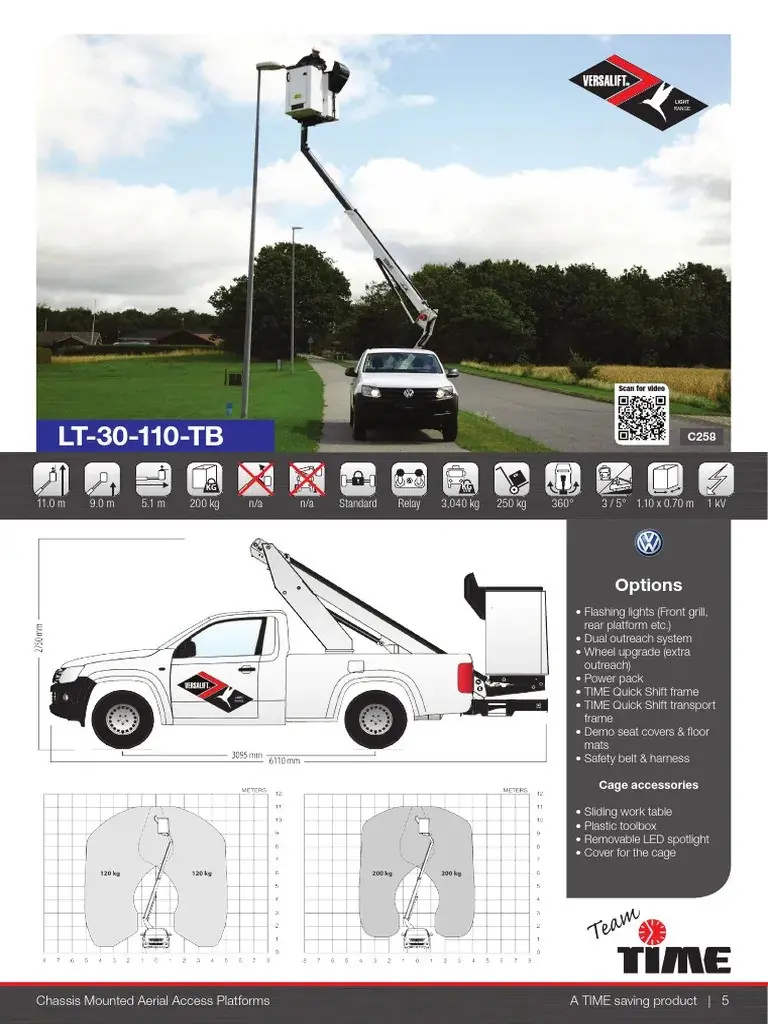 Versalift LT 30 TB Electric