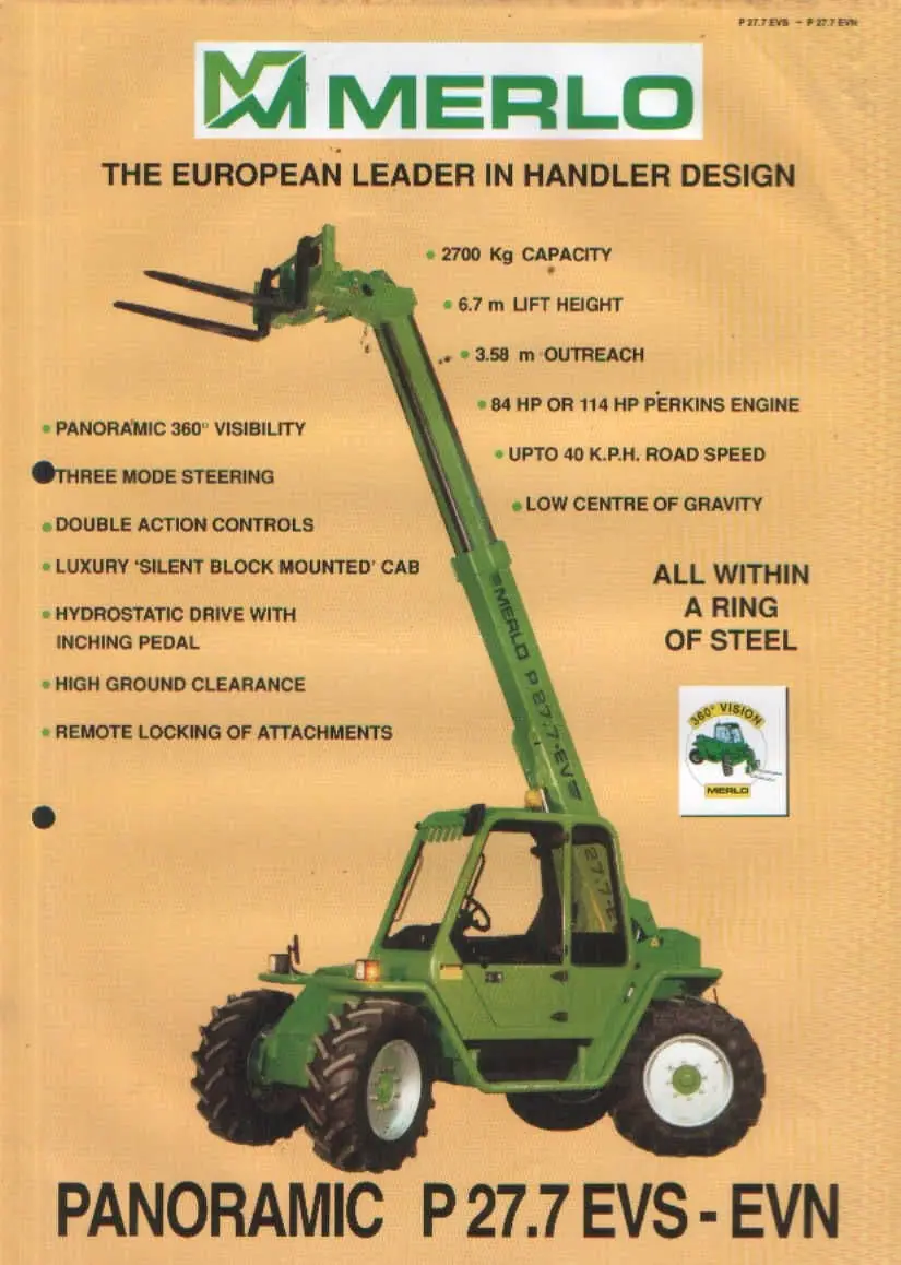 Merlo P 27.7 EVS