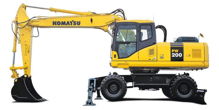 Komatsu PW200-7E0 thumbnail 3