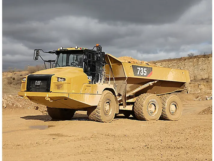 Caterpillar 735 thumbnail 2