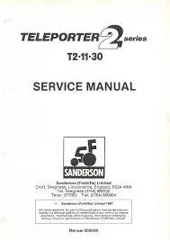 Sanderson T2-11-30