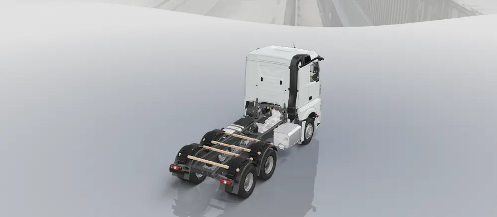 Mercedes-Benz Actros 3333 LS 6x4 thumbnail 6