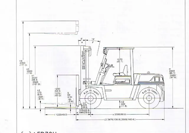 Komatsu FD 60 H 6