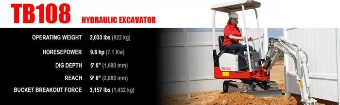 Takeuchi TB 108