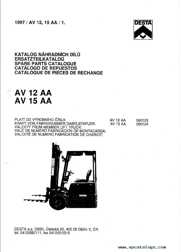 Desta AV 15 AA
